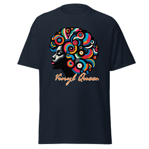 Vinyl Queen Stylized Hair | Unisex classic tee